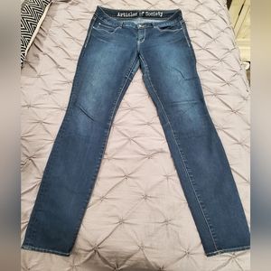 Articles of Society Mid Rise Skinny Jeans